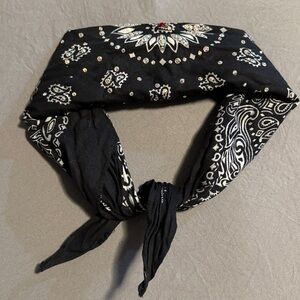 swarovski crystal motorcycle bandana
